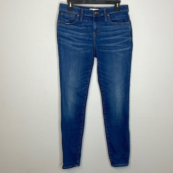 Madewell | Women’s Medium Wash 8” Skinny Jeans Size 30 - Picture 1 of 9